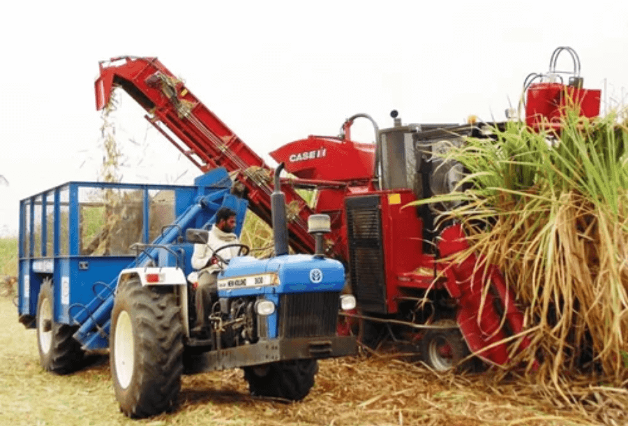 Austoft 4010 Maxx Sugarcane Harvester processing